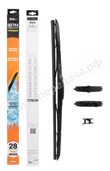 Щетка стеклоочистителя 700 мм (28) гибридная - AWBH700