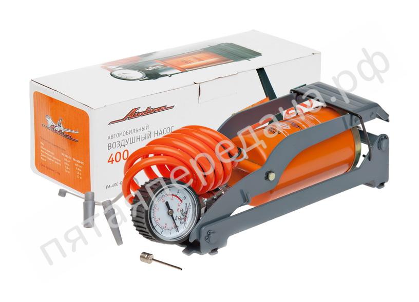Насос воздушный 400 (ножной, механический, 400 см3, съемный манометр) - PA40002