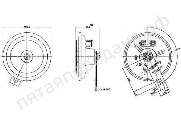 Сигнал звуковой - 0320146103