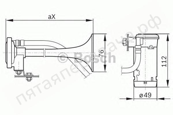Сигнал звуковой - 0328003025