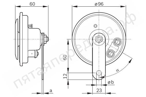 Сигнал звуковой - 0986320140