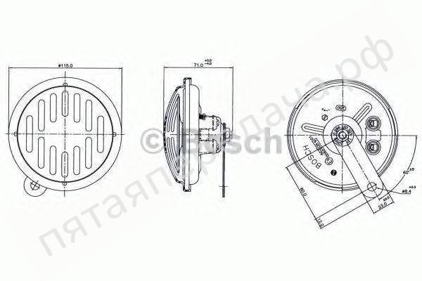 Сигнал звуковой - 0986320303