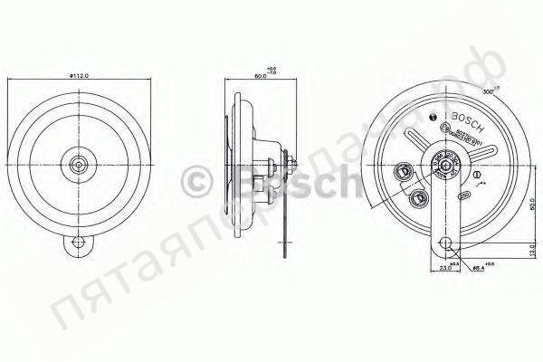 Сигнал звуковой - 0986320304