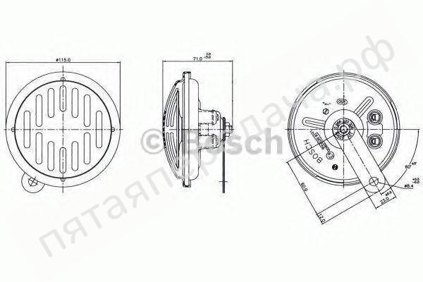 Сигнал звуковой - 0986320306