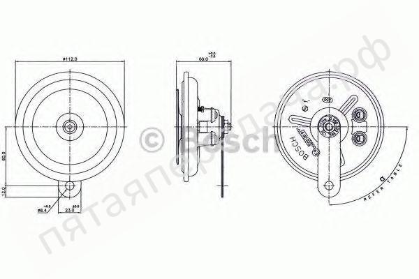 Сигнал звуковой - 0986320392