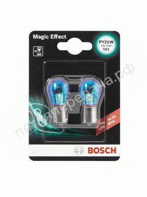 Лампа накаливания Magic Effect PY21W 12В 21Вт, 2шт - 1987301025