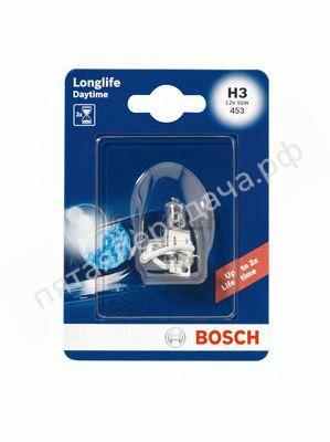 Лампа накаливания, Longlife Daytime H3 12В 55Вт - 1987301053