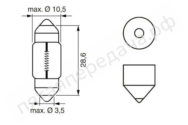 Лампа накаливания - 1987302227