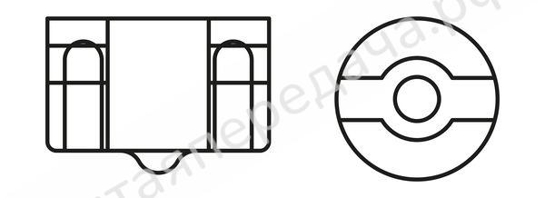 Лампа накаливания Pure Light W21W 12В 21Вт - 1987302251