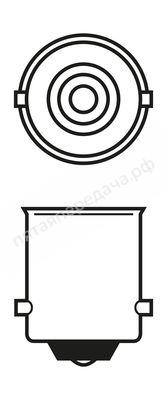 Лампа накаливания Trucklight P21W 24В 21Вт - 1987302501