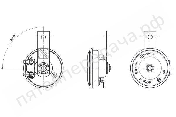 Сигнал звуковой - 6033FB4102