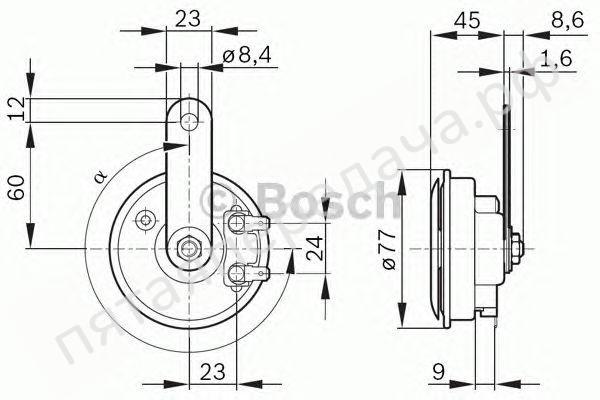 Сигнал звуковой - 9320332802