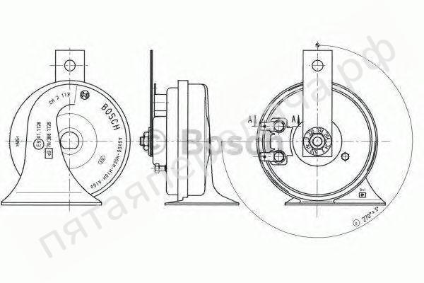 Сигнал звуковой - 9320334204