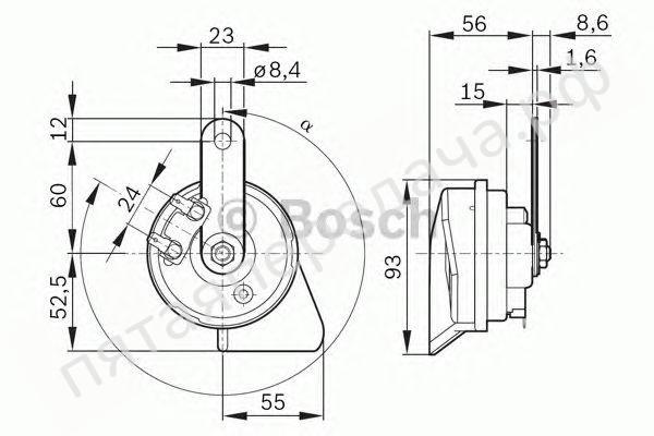 Сигнал звуковой - 9320335206