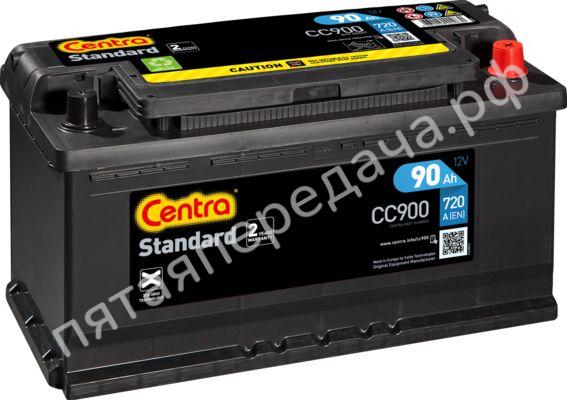 Батарея аккумуляторная, 12В 90А/ч
Standard - CC900