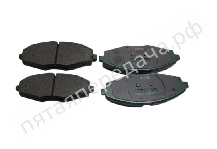 Колодки тормозные передние комплект - 96273708