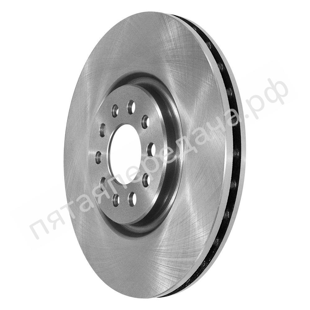 Диск тормозной передний - 96284392