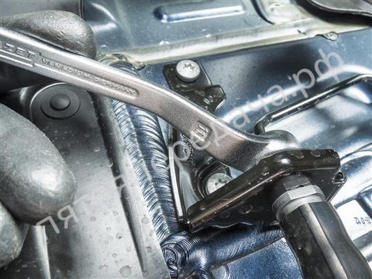 Ключ накидной разрезной двойной - 612N10X11