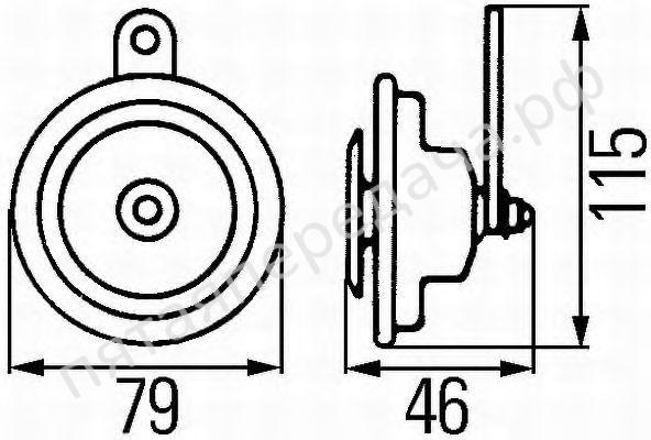 Сигнал звуковой - 3AL007425791