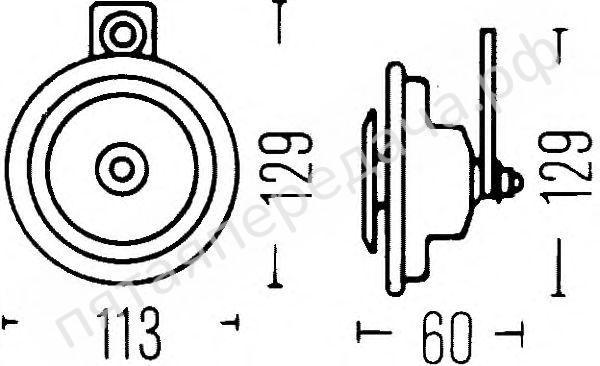 Сигнал звуковой - 3BA002768007