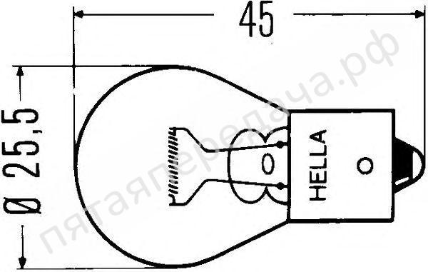 Лампа накаливания - 8GA002072241