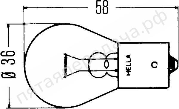 Лампа накаливания - 8GA002074121