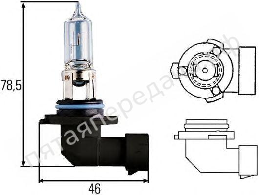 Лампа галоген HB3 12В 60Вт - 8GH005635181