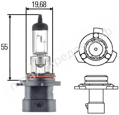 Лампа галоген HB4A 12В 51Вт - 8GH005636201