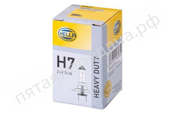 Лампа галоген H7 24В 70Вт - 8GH007157241