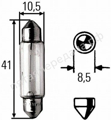 Лампа накаливания - 8GM002091131