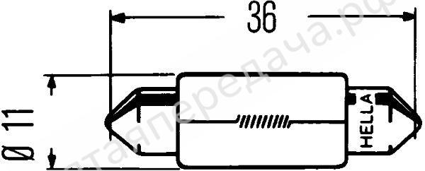 Лампа накаливания - 8GM002092121
