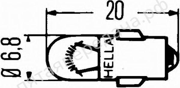 Лампа накаливания - 8GP002066121