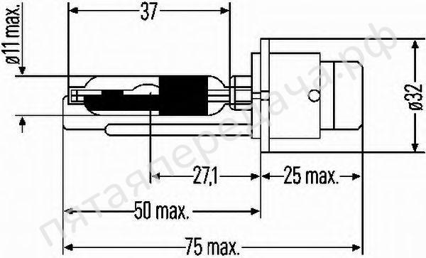 Лампа ксеноновая - 8GS007001121