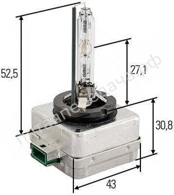 Лампа ксеноновая 35 вт - 8GS009028311