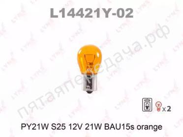 Лампа накаливания, PY21W 12В 21Вт - L14421Y02