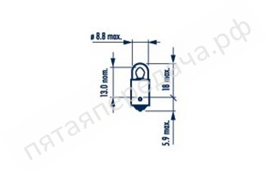 Лампа накаливания - 17053