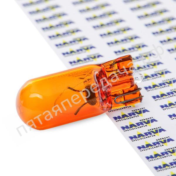 Лампа накаливания Indicator lamps with wedge base WY5W 12В 5Вт - 17169