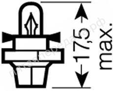 Лампа накаливания Original Line BAX 12В 1,12Вт, 1шт - 2473MFX6