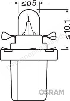 Лампа накаливания - 2722MF