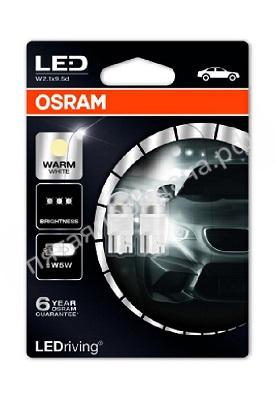Лампа светодиодная LED technology W5W 12В 1Вт, 2шт - 2850WW02B