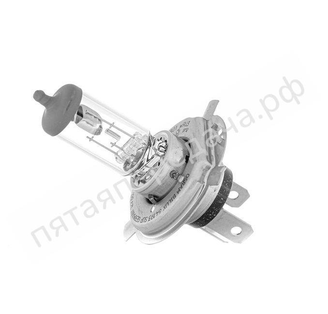 Лампа накаливания, SUPER H4 12В 60/55Вт, 1шт - 64193SUP