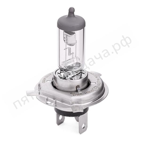 Лампа накаливания, SUPER H4 12В 60/55Вт, 1шт - 64193SUP