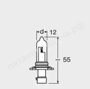 Лампа накаливания, Original Line HB3A 12В 60Вт, 1шт - 9005XS