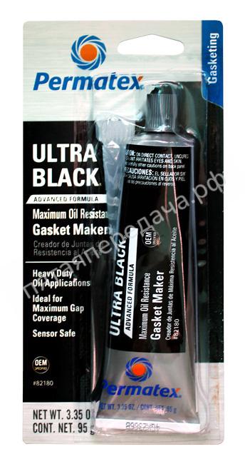 Герметик прокладок черный - 82180