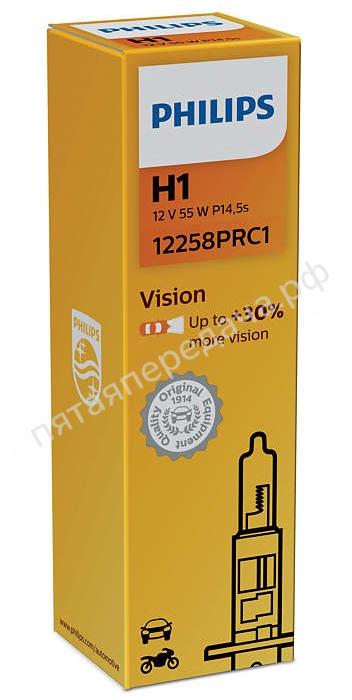 Лампа галоген Premium Plus 30 H1 12В 55Вт - 12258PRC1