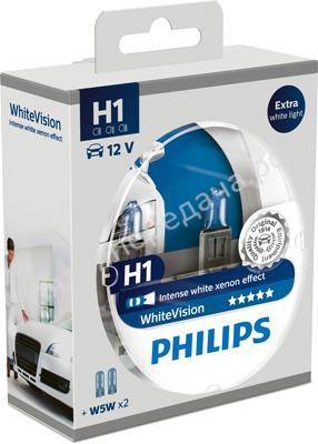 Комплект ламп накаливания WhiteVision, 2 шт - 12258WHVSM
