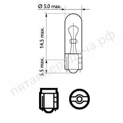 Комплект ламп накаливания, в блистере - 12516B2