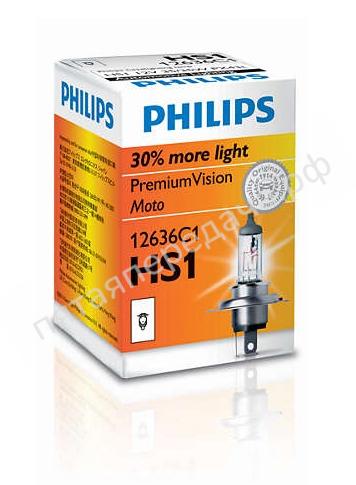 Лампа накаливания, HS1 12В 35/35Вт - 12636C1