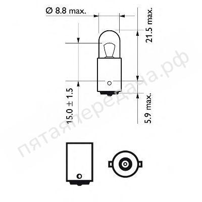 Лампа накаливания - 12929CP