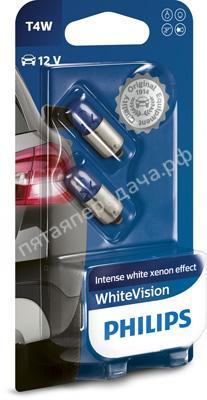 Лампа накаливания, T4W 12В 4Вт - 12929NBVB2